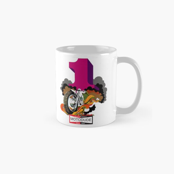 Moto Dude 70s Style Classic Mug
