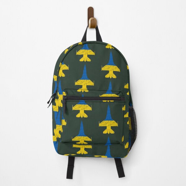 Item preview, F-16 Jet Fighter Ukraine Flag Airplane Vintage Design designed and sold by RealPilotDesign.