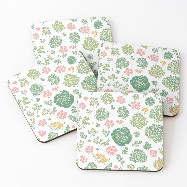 Item preview, Floral Foliage Textile Patterns designed and sold by printyai.