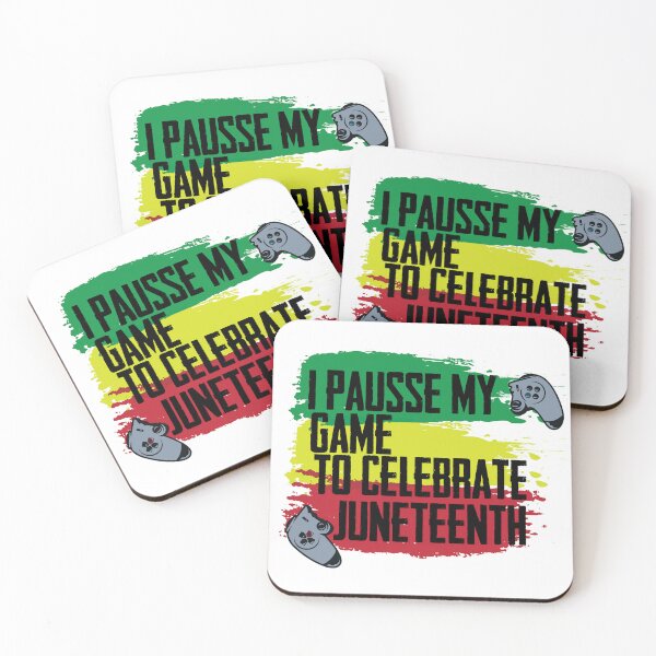 Item preview, I Paused My Game To Celebrate Juneteenth designed and sold by IGOOR.