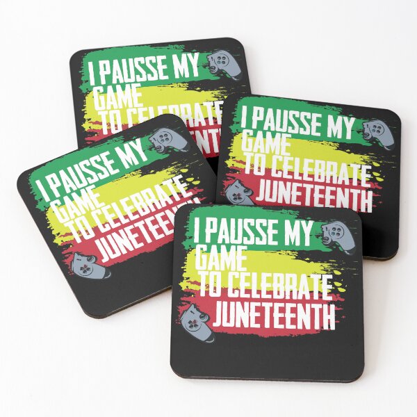 Item preview, I Paused My Game To Celebrate Juneteenth designed and sold by IGOOR.