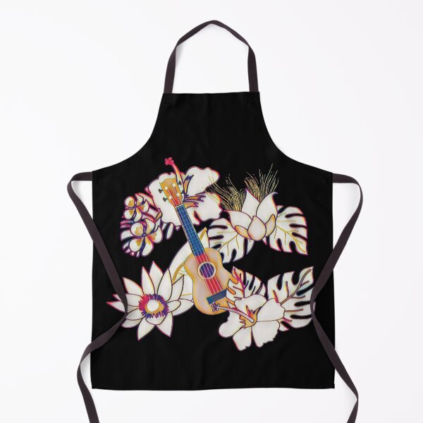 Item preview, Ukulele - flowers and leaves designed and sold by piesdesignart.