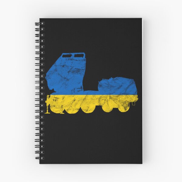 Item preview, HIMARS Missile Launcher Ukraine Flag Vintage Design designed and sold by Designed for Flight.
