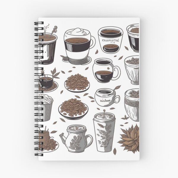 Item preview, Hand Drawn Vietnamese Coffee Sticker Pack designed and sold by BBGIFTSUK.