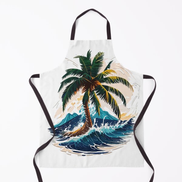 Item preview, Vibrant Palm Tree Painting designed and sold by printyai.