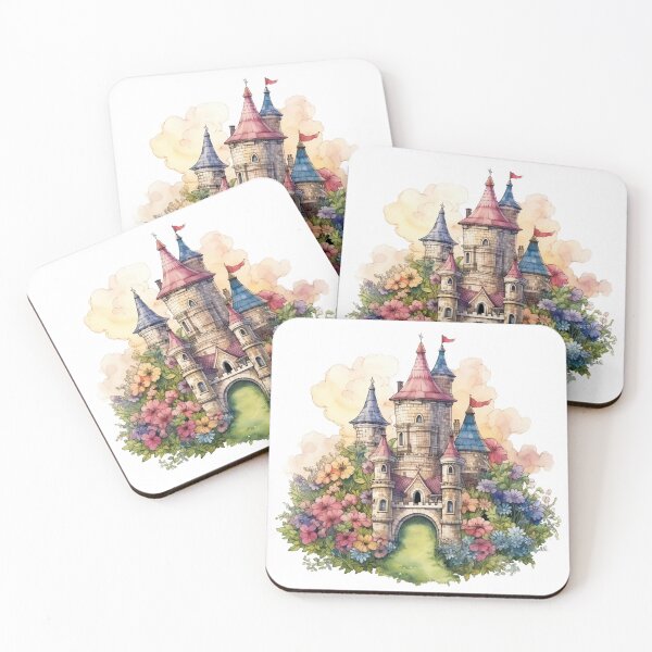 Artikelvorschau, Blumenschloss entworfen und verkauft von Quirkyaesthetics.