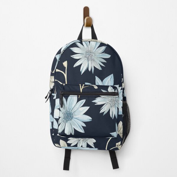 Item preview, Blue and sliver flower pattern . designed and sold by TenderSoar.