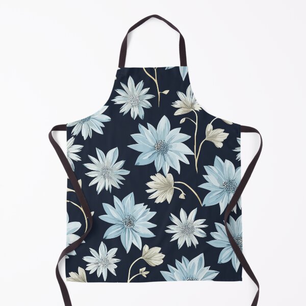 Item preview, Blue and sliver flower pattern . designed and sold by TenderSoar.