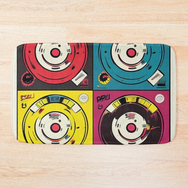 Item preview, Vintage Pop Art Vinyl LP Warhol designed and sold by musicgeniusart.