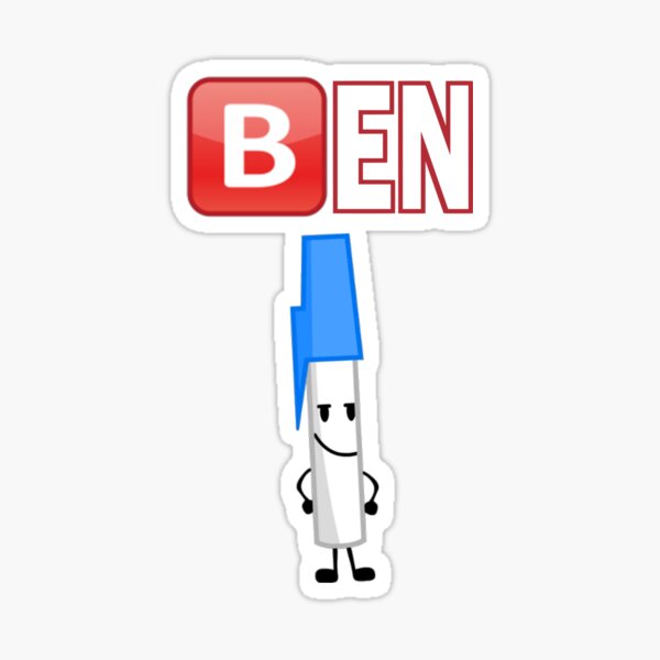 My legal name is actually Ben Sticker