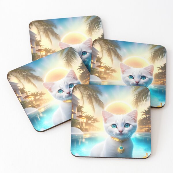 Item preview, Kitten Stardust in Tropical Vacation Resort designed and sold by YuniaMiyu.