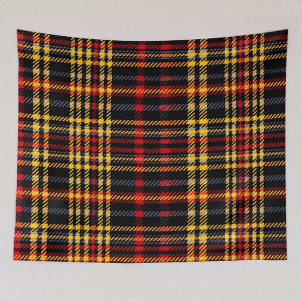 Item preview, Diseño de estilo tartán rojo, amarillo y negro. designed and sold by Nosy is Everything.