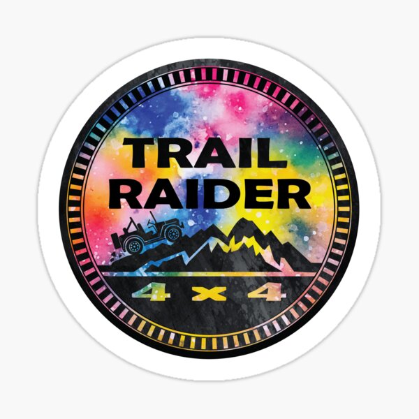 Trail Raider Sticker