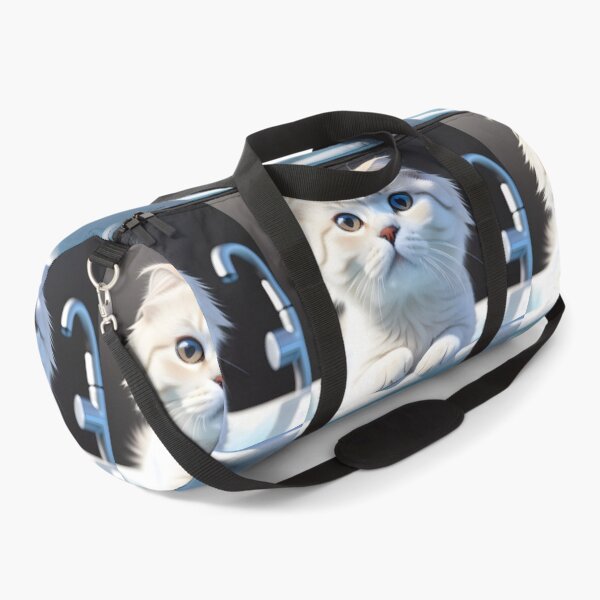 Item preview, Cat Taking a Bath - Modern Digital Art designed and sold by Ai-michiart.