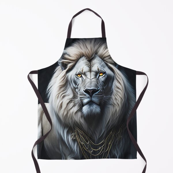 Item preview, White Lion - poster designed and sold by SimpleWallArt.