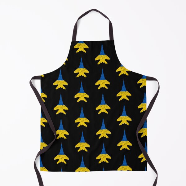 Item preview, MiG-29 Fulcrum Jet Fighter  Airplane Ukraine Flag Airplane Vintage Design designed and sold by RealPilotDesign.