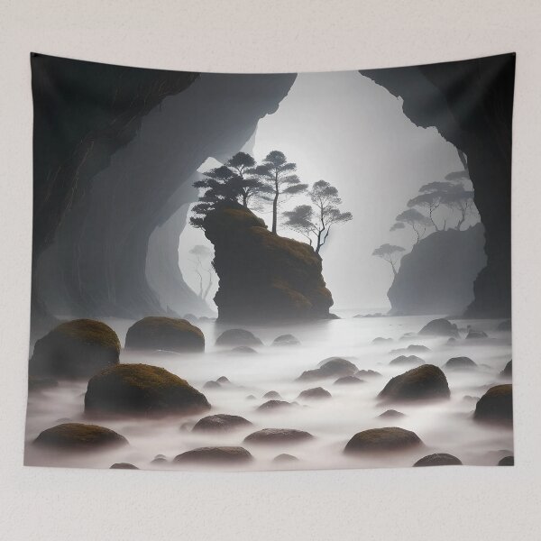 Item preview, Embracing Stillness: Meditative Artwork for Mindful Moments designed and sold by artmanikin.