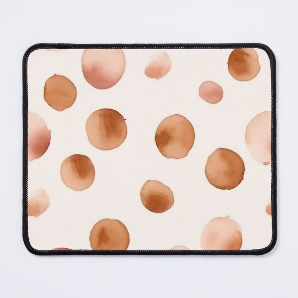 Item preview, Earth Tone Watercolor Dots Pattern - Natural Elegance designed and sold by Brooke Drake Co..