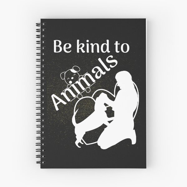 Aperçu de l'œuvre Soyez gentil avec les animaux créée et vendue par BrookProject.
