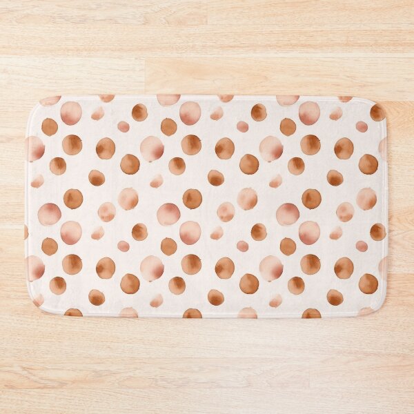 Item preview, Earth Tone Watercolor Dots Pattern - Natural Elegance designed and sold by Brooke Drake Co..