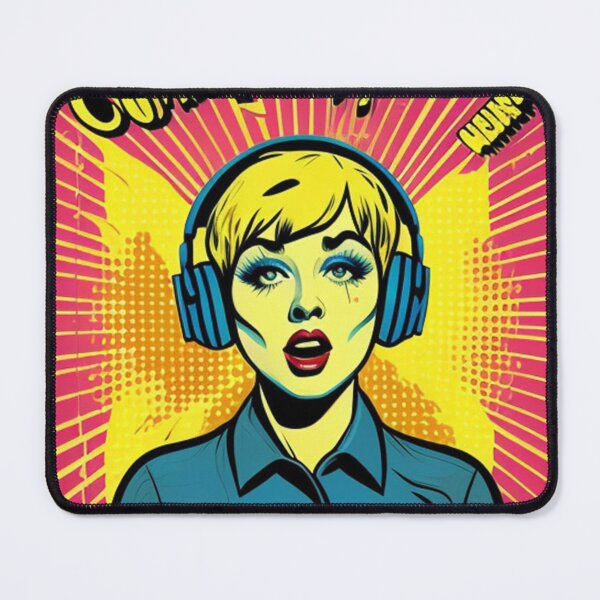 Item preview, Vintage Pop Art Music-Gasm designed and sold by musicgeniusart.
