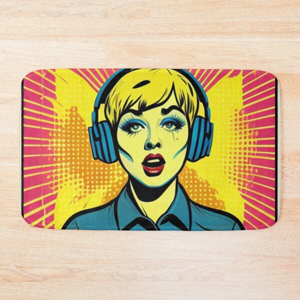 Item preview, Vintage Pop Art Music-Gasm designed and sold by musicgeniusart.