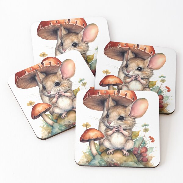 Item preview, Mouse Animal Clipart, Vintage Animal, Retro Fauna Art, Old Fashioned Animal, Antique Creature, Vintage Style, Watercolor Art designed and sold by CoolorPainting.
