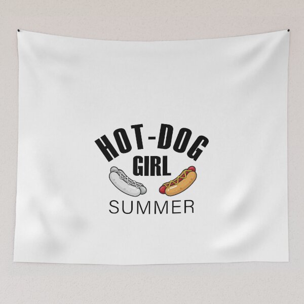 Item preview, Hot Dog Girl Summer - Funny Gifts designed and sold by sirMatys.