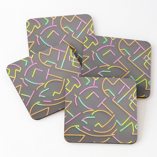 Item preview, Colorful Geometric Design pattern - AI Art, Modern Home Decor,  triangles, squares, circles designed and sold by casaai.