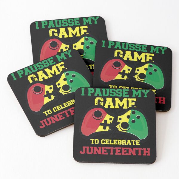 Item preview, I Paused My Game To Celebrate Juneteenth designed and sold by IGOOR.
