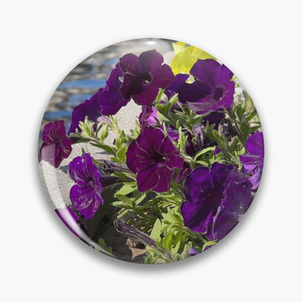 Item preview, Purple Petunias designed and sold by Stephanie Fay.