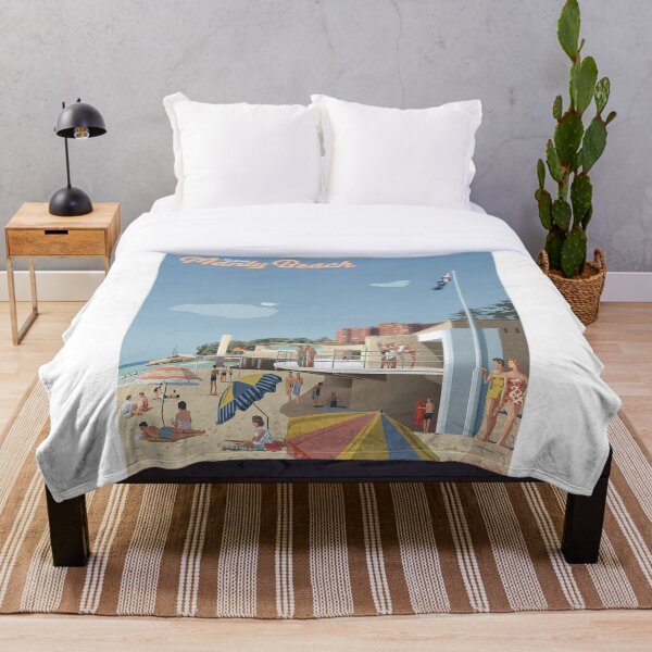 Item preview, Manly Beach, Sídney, 1951 designed and sold by contourcreative.