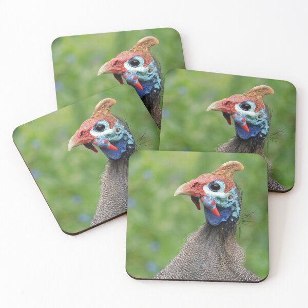 Item preview, Helmeted Guineafowl  designed and sold by Zoeljartwork.