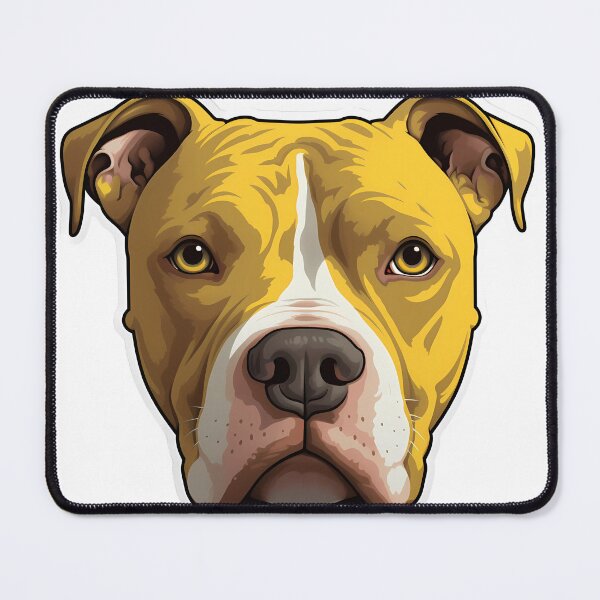 Item preview, Red Nose Pitbull designed and sold by StickeryOnline.