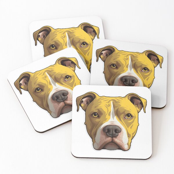 Item preview, Red Nose Pitbull designed and sold by StickeryOnline.
