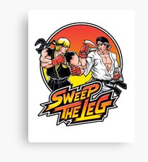 Street Video Game Canvas Print