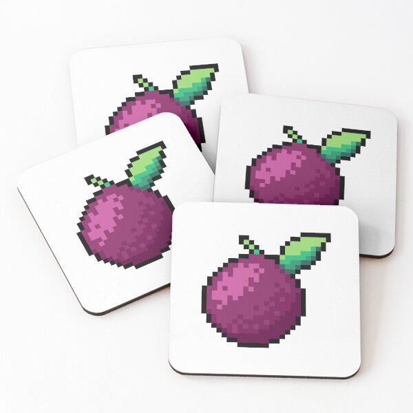 Item preview, Pixel Passion Fruit - pixel food art designed and sold by LittleFoodShop.