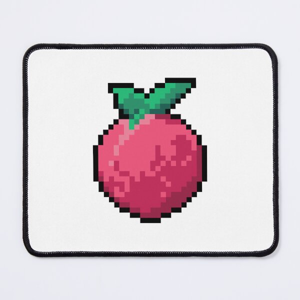 Item preview, Pixel Peach - pixel food art designed and sold by LittleFoodShop.