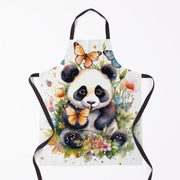 Item preview, Panda Animal Clipart, Animal in Flower, Floral Fauna Art, Blooming Beast, Flower Creature, Petal Pet, Rosy Floral Watercolor Art designed and sold by CoolorPainting.