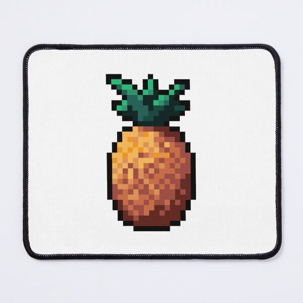 Item preview, Pixel Pineapple - pixel food art designed and sold by LittleFoodShop.