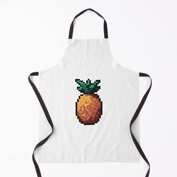 Item preview, Pixel Pineapple - pixel food art designed and sold by LittleFoodShop.