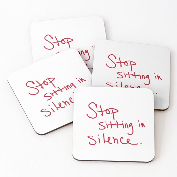 Item preview, Stop Sitting in Silence designed and sold by abeink.