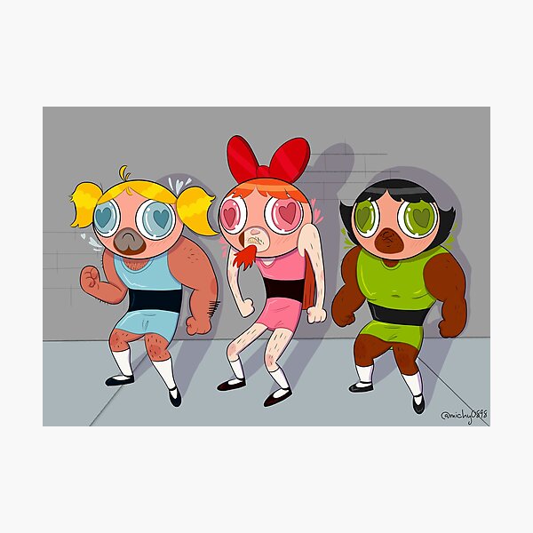 Item preview, Power Puff Filles designed and sold by kitty-michy.