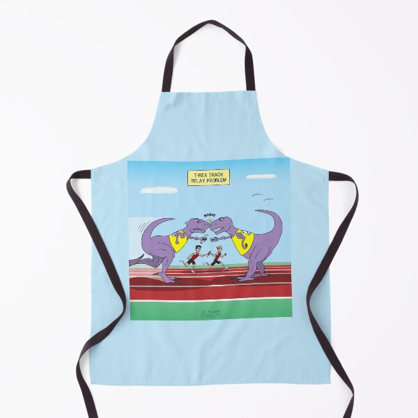 Item preview, T-Rex Track Relay Problem designed and sold by Out to Lunch Cartoons and More.