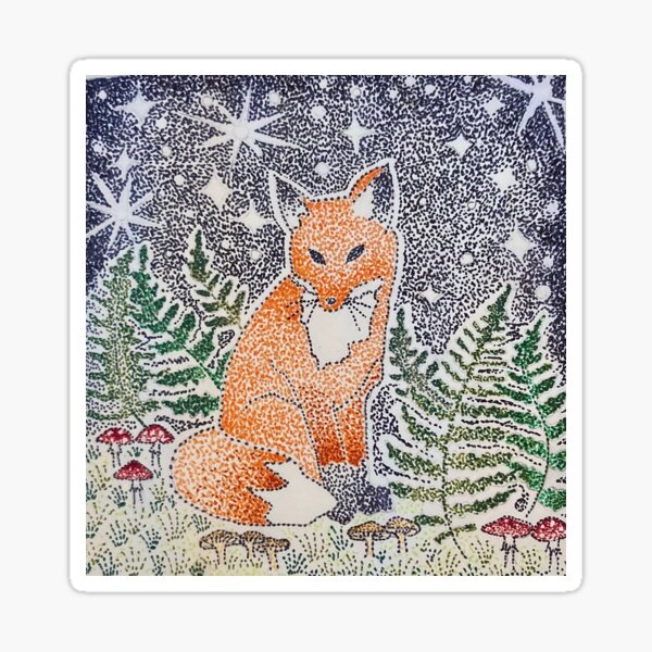 Item preview, Forest Life on a Starry Night designed and sold by beccadot.