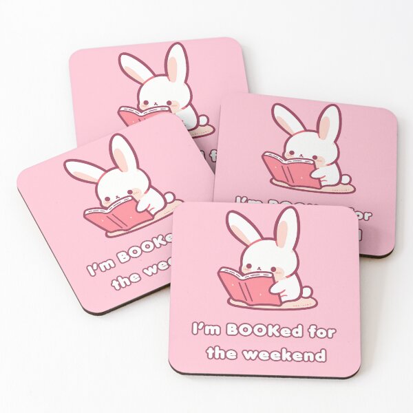 Item preview, Booked for the weekend Bunny Reading Hobby designed and sold by Asevera.