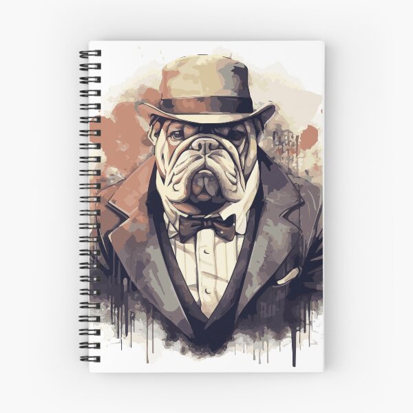 Item preview, Bulldog Gent: The Dapper Dignitary of the 1920s! designed and sold by calharborne.