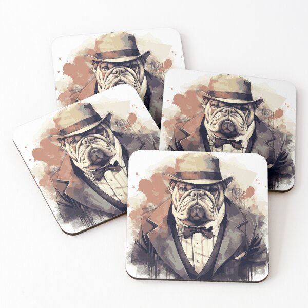 Item preview, Bulldog Gent: The Dapper Dignitary of the 1920s! designed and sold by calharborne.