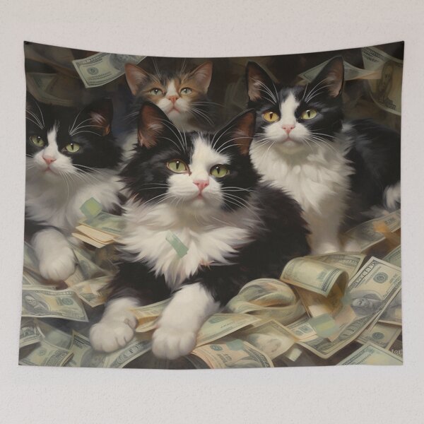 Item preview, Money Lucky Charm - Attract Wealth and Prosperity designed and sold by PurrrfectPrints.