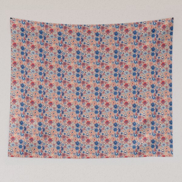 Item preview, Fourth of July Pattern Flower Firework Blend designed and sold by MiracleROLArt.